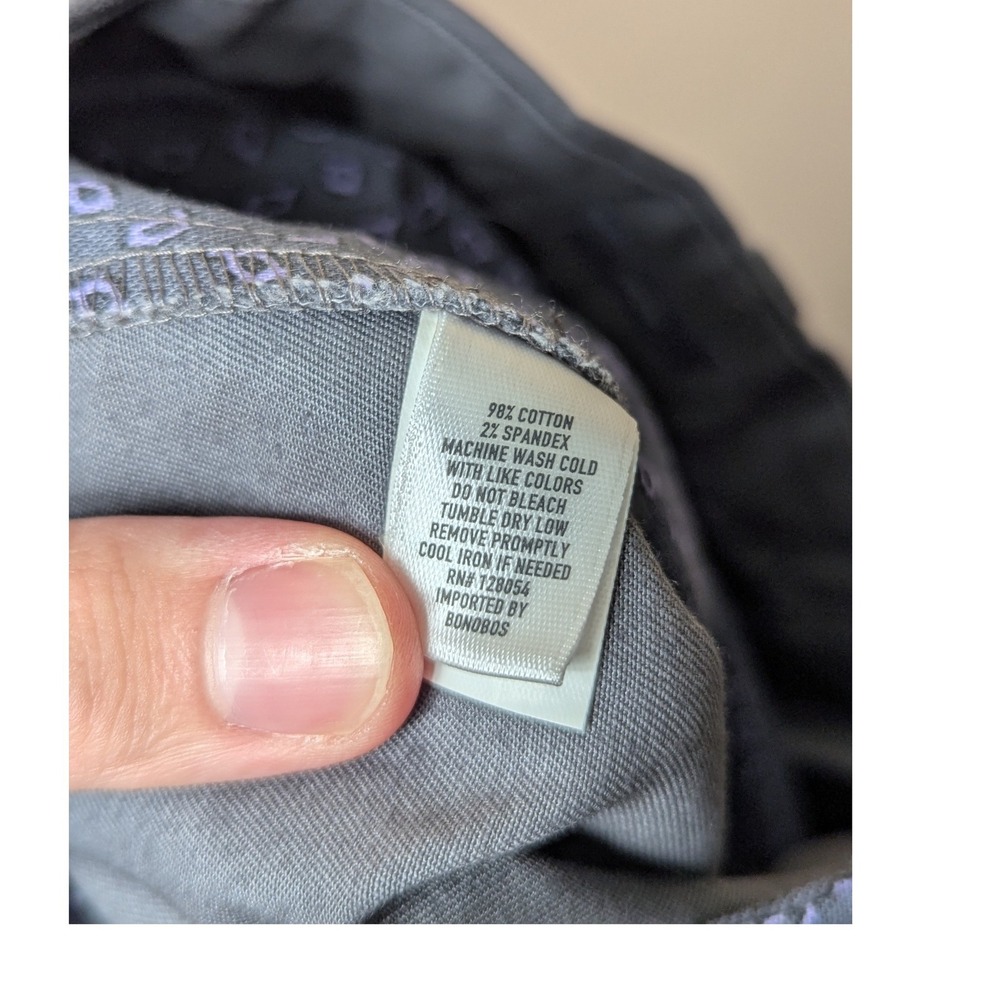 Bonobos Chino Pants‎ Mens 40x32 Grey Athletic Fit Stretch Cotton Trousers 17408 - Picture 6 of 15